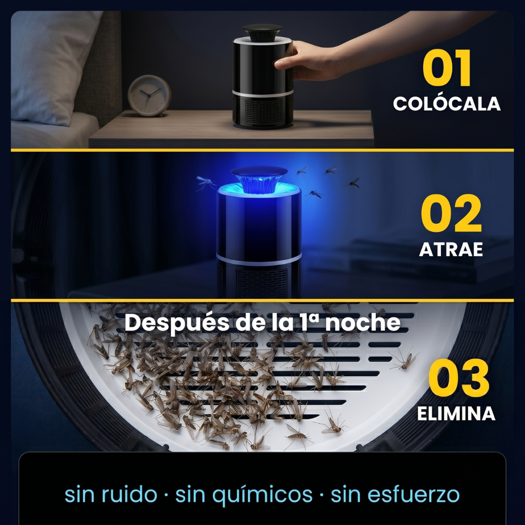 ZumZap™ Lámpara antimosquitos.